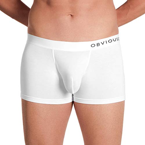 Obviously PrimeMan - Boxer Brief 3 inch Leg - White - Medium