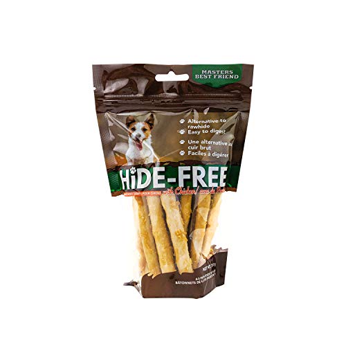 Masters Best Friend Hide-Free Sticks w/Chicken 4-5' 18 Pack