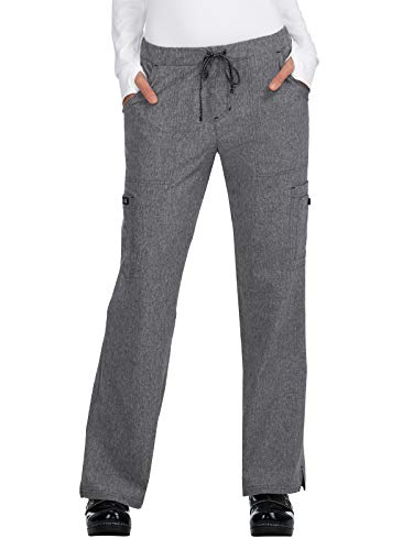 KOI Basics 731 Women's Holly Scrub Pants (Heather Grey, Medium)