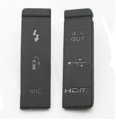 Replacement USB/HDMI DC IN/VIDEO OUT Rubber Door Bottom Cover Repair Part For Canon EOS 5D Mark II/5D2/5DII Digital Camera