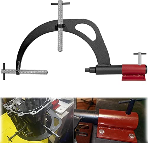 Hihitomorrow Transmission Holding Fixture Tool J-8763-B with Base Fit for Transmissions 3L30, 200, 200C, 200-4R, 250, 250-C, 350, 350-C, 375, 3L80, 425, Replace for T-0156-B