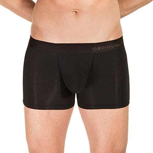 Obviously PrimeMan - Boxer Brief 3 inch Leg - Black - Large