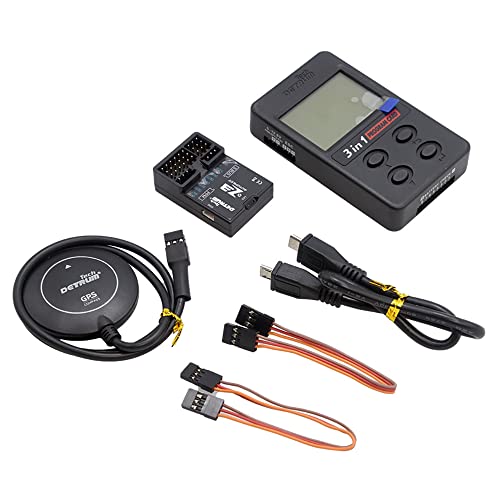 Detrum Z3 Lite Flight Controller GPS & Program Card Electric Version for Battery Power RC Model Airplane Warbird Sporter Tranier