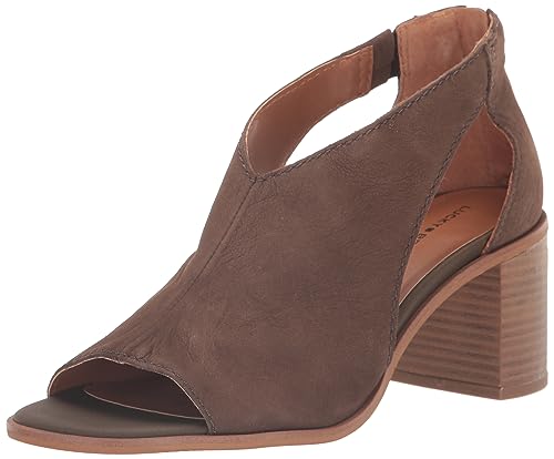 Lucky Brand Women's Saimy High Heel Sandal Heeled, Carafe, 8
