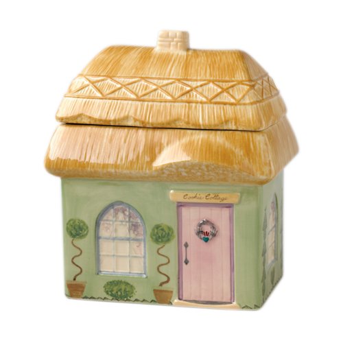 Pfaltzgraff Circle of Kindness The Tipperary Cookie Cottage 3-Quart Storage Jar