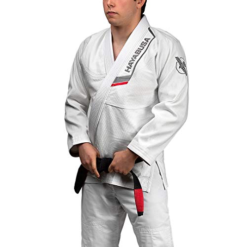 Hayabusa Ultra-Lightweight Pearlweave Jiu Jitsu Gi - White, A1
