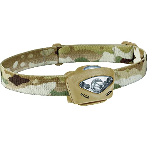 Princeton Tec PT02044 Vizz Headlamp Tan, red