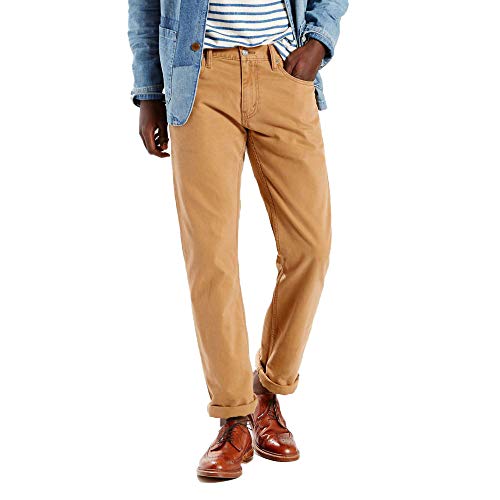 Levi's Men's 514 Straight Fit Cut Jeans (Also Available in Big & Tall), Caraway-Soft Washed Twill, 34W x 32L