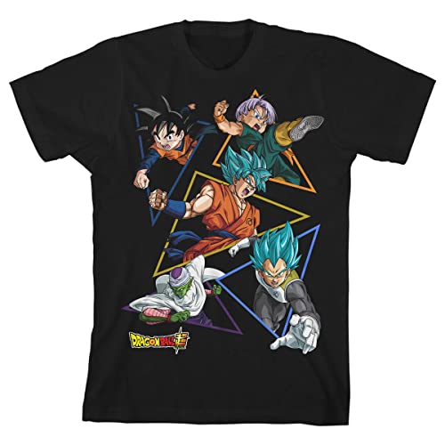 Dragon Ball Super Characters Youth Black Graphic Tee-Large