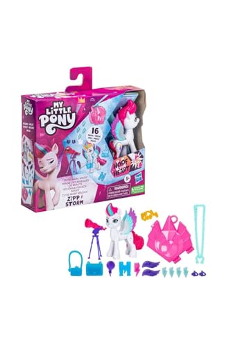 My Little Pony: Make Your Mark Cutie Magic Zipp Storm - 3-Inch Hoof to Heart with Surprise Accessories, for Kids Ages 5 and Up