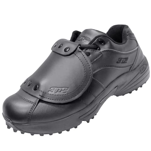 3N2 Men's Reaction Pro Plate Lo-Umpire Shoe Baseball, Black, 11 Wide