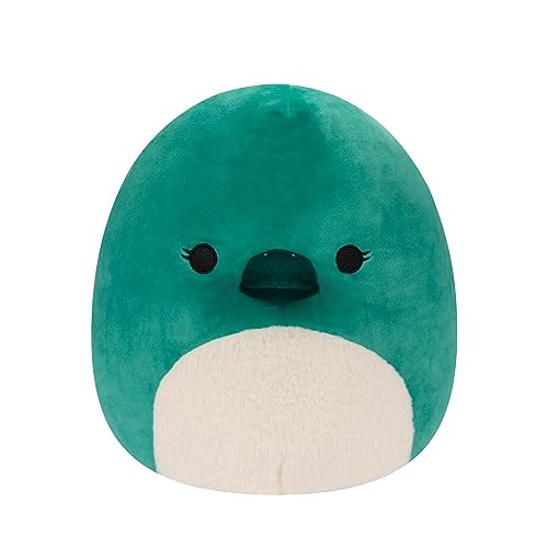 Squishmallows Original 14-Inch Selassi Green Platypus with Fuzzy White Belly - Large Ultrasoft Official Jazwares Plush
