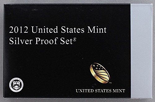 2012 S U.S. Mint 14-coin Silver Proof Set - OGP box & COA Proof