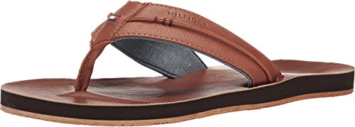 Tommy Hilfiger Men's Davidson Sandal, Cognac 238, 11M