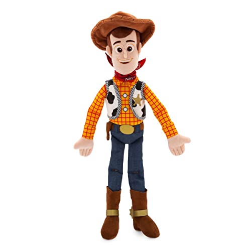 Disney Store Official Woody Plush, Toy Story, 18 Inches, Medium, Adorable Soft Toy Plushies and Gifts, Perfect Present for Kids, Age 0+
