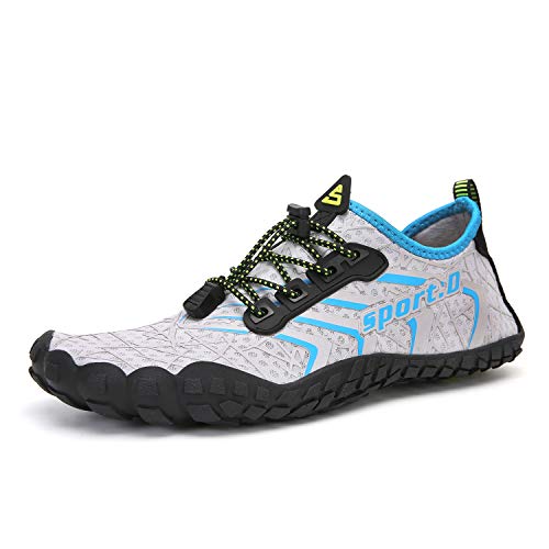 UBFEN Water Shoes for Men and Women Quick Dry Outdoor Beach Aqua Hiking Sneakers