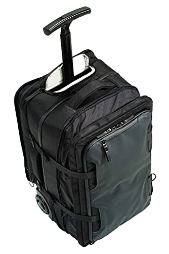 New | Taskin Xplorer (Now Larger) | Wheeled Rolling Travel Backpack w/Laptop Compartment | Expandable & Convertible | Explorer