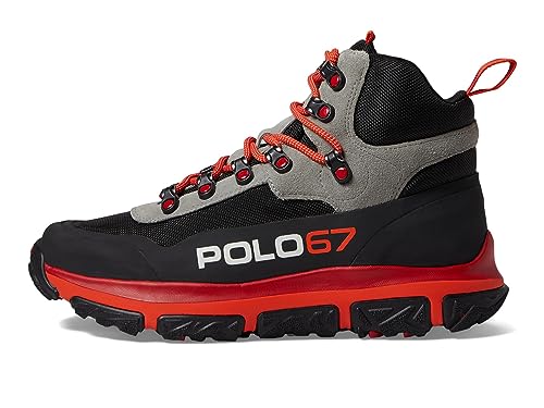 POLO RALPH LAUREN Suede/Nylon-ADVTR 300MID-SK-HTL Black/Grey