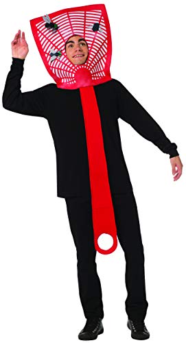 Rasta Imposta Fly Swatter Funny Costume Tunic for Adult Mens Womens One Size Red