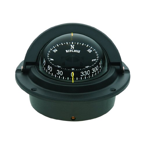 Ritchie Compass, Flush Mount, 3' Combi, Black