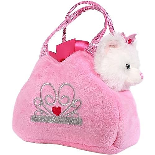 Aurora Fashionable Fancy Pals Princess Kitten Stuffed Animal - On-The-go Companions - Stylish Accessories - Multicolor 8 Inches