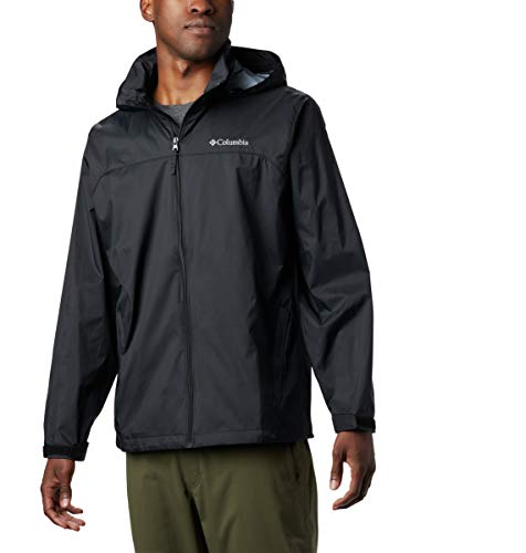 Columbia Men's Glennaker Lake Rain Jacket, Black, X-Large
