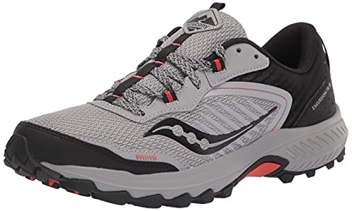 Saucony Men's Excursion Tr15, Alloy/Scarlet, 11 W