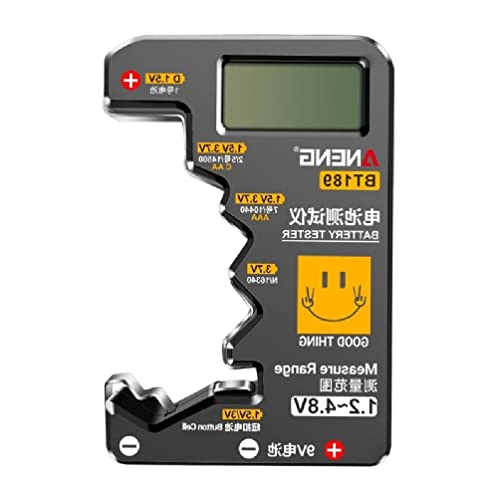 Digital Universal Tester Checkered for AA AAA D-N 9V 1.5V Button Cell Small Batteries detectors