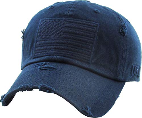 KBVT-209 NAV Tactical Operator with USA Flag Patch US Army Military Baseball Cap Adjustable