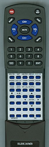 Replacement Remote for Teac CARTNP-H750, RC-1308, NP-H750