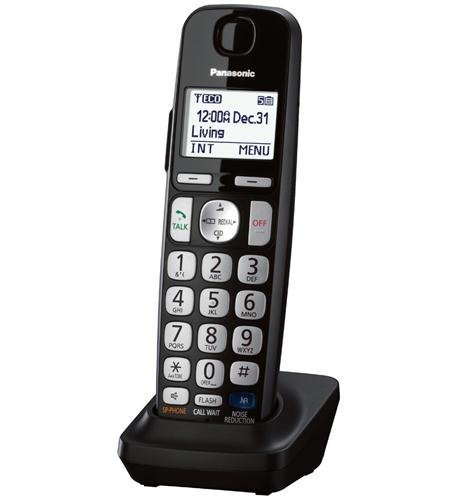 Panasonic KXTGEA20B Digital Cordless Handset for TGE210/230/240/260/270 series, Black (Renewed)