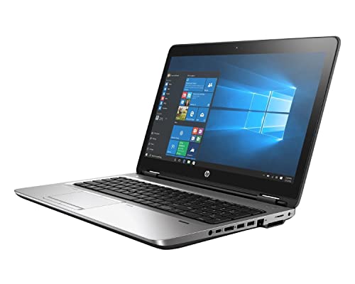 HP ProBook 650 G3 15.6' HD, Core i5-7200U 2.5GHz, 16GB RAM, 256GB SSD, Windows 10 Pro 64Bit, CAM (Renewed)