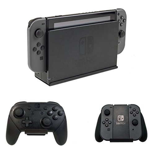HIDEit Switch Mount - Wall Mount for Nintendo Switch and (2) Controller Mounts - Made in USA
