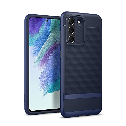 Caseology Parallax Compatible with Samsung Galaxy S21 FE 5G Case (2021) - Midnight Blue