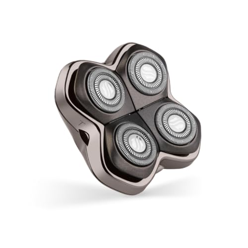 Forte PRO 4 Head Replacement Blade for Pitbull, Butterfly kiss pro & Palm Shavers - Best Electric shaver & Head Shaver blade, Smooth Shave with Less Irritation