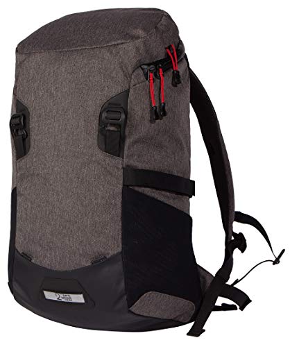 Two Wheel Gear Commuter Laptop Backpack - Water Resistant with 15in Padded Laptop Sleeve, for Travel, Work, Biking, Hiking, and Everyday Use, 26L Graphite Gray