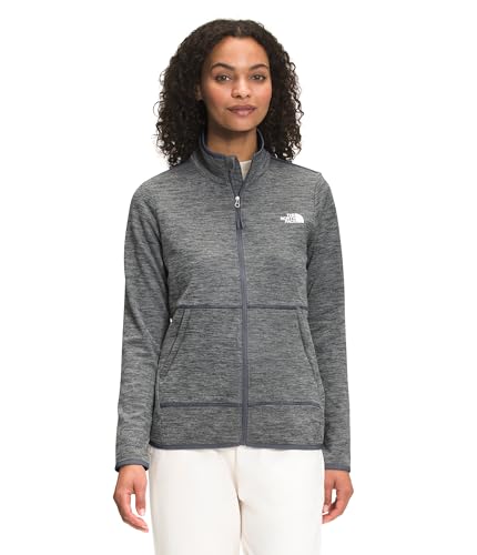 THE NORTH FACE Women's Canyonlands Full Zip Sweatshirt (Standard and Plus Size), TNF Medium Grey Heather 2, Small