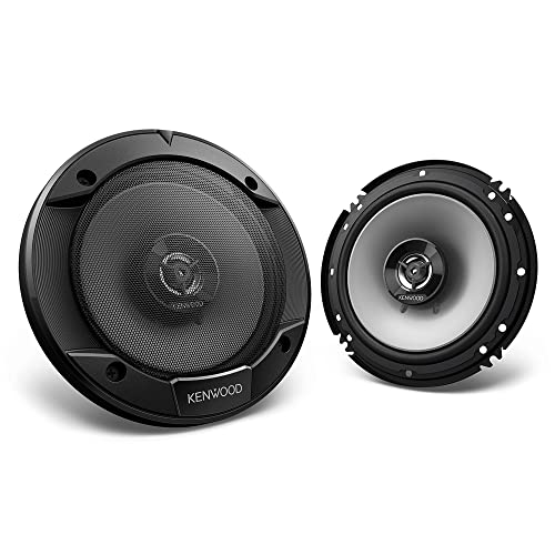 KENWOOD KFC-1666S Car Stereo Speaker 6-1/2' 2-Way Speakers with Powerful Sound and Easy Installation - Elevate Your Car Audio