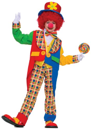 Forum Novelties Clown On The Town Costume, Medium