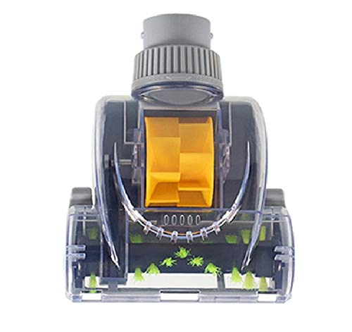 1-1/4-Inch 32mm Air Driven Pet Upholstery Turbo Brush Vacuums Nozzle Tool with Pet Attachment Swivel Head