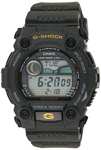 Casio Men's G-7900-3DR G-Shock Green Resin Digital Dial Watch