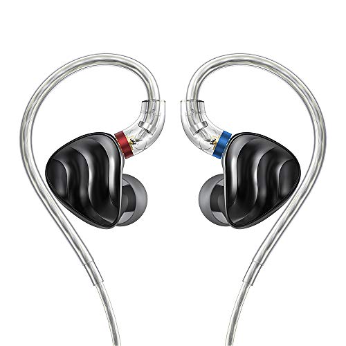 FIIO FH3 HiFi Earphones 3 Drivers (1 Dynamic + 2 Knowles BA), in-Ear Earphones High Resolution, Bass Sound, High Fidelity for Smartphone/PC/Tablet