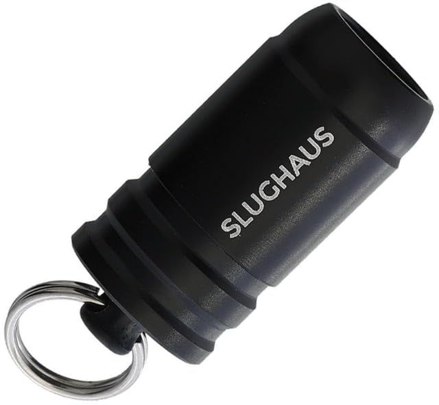 SLUGHAUS BULL3T - World's Most Powerful Micro Flashlight, Ever. (Black)
