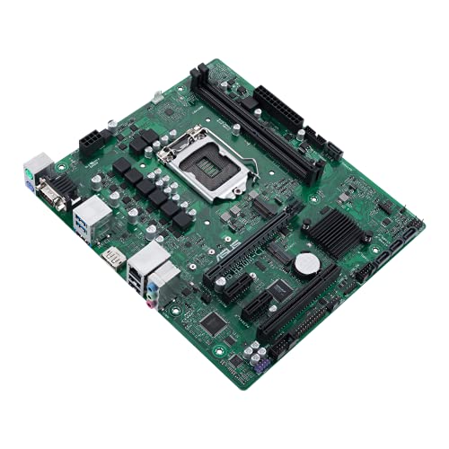 ASUS Pro-H510M-CT/CSM LGA1200 (Intel 10th&11th Gen) mATX Commercial Motherboard (PCIe 4.0, 1 LAN, Front Panel USB 3.2, Intel vPro, DP,TPM IC onboard, COM debug Header, self-Recovering BIOS, ACCE)