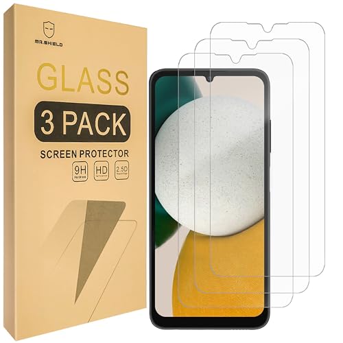Mr.Shield [3-Pack] Screen Protector For Samsung Galaxy A05s [Tempered Glass] [Japan Glass with 9H Hardness] Screen Protector