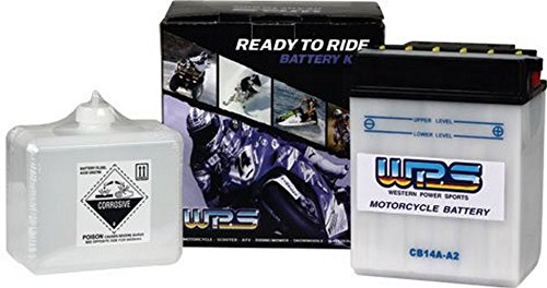 WPS Conventional 6V Standard Battery with Acid Pack 6N4A-4D