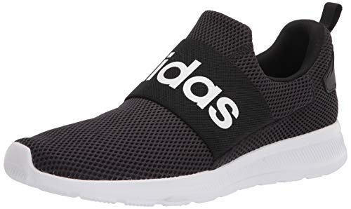 adidas Men's Lite Racer Adapt 4.0 Running Shoes, Black/White/Black, 9