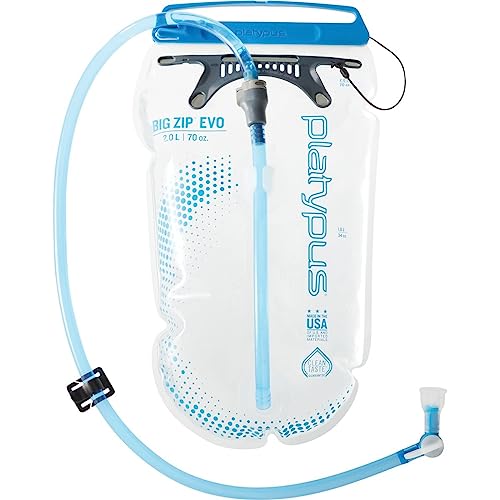 Platypus Big Zip EVO Taste-Free Water Reservoir/Hydration Bladder, 2-Liter