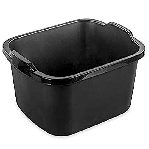 18 Quart Sterilite Black Dishpan
