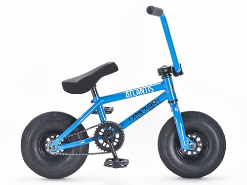 Rocker BMX Mini BMX Bike iROK+ RKR - Blue Mini BMX Freestyle Bicycle